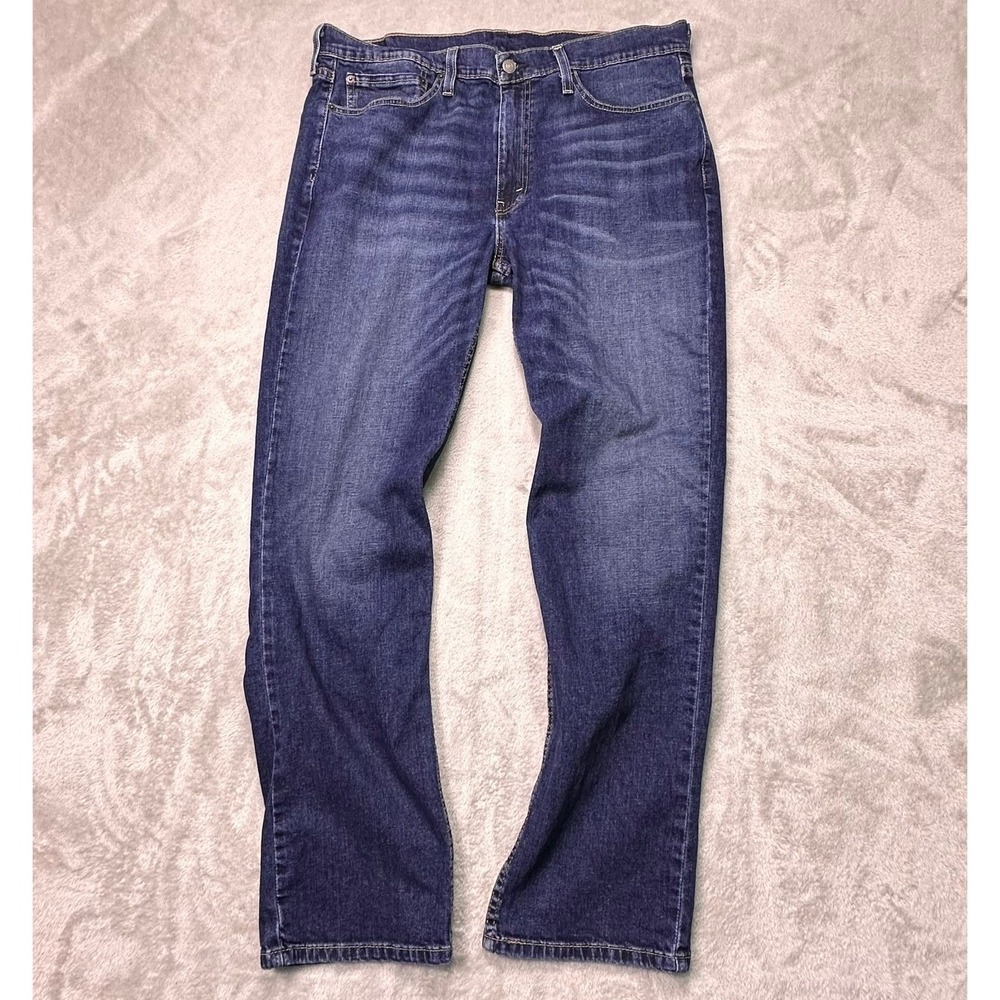 Levi's 514 Straight Fit Jeans Dark Wash Mens 36x31 (Tag 36x32)‎ Denim Classic
